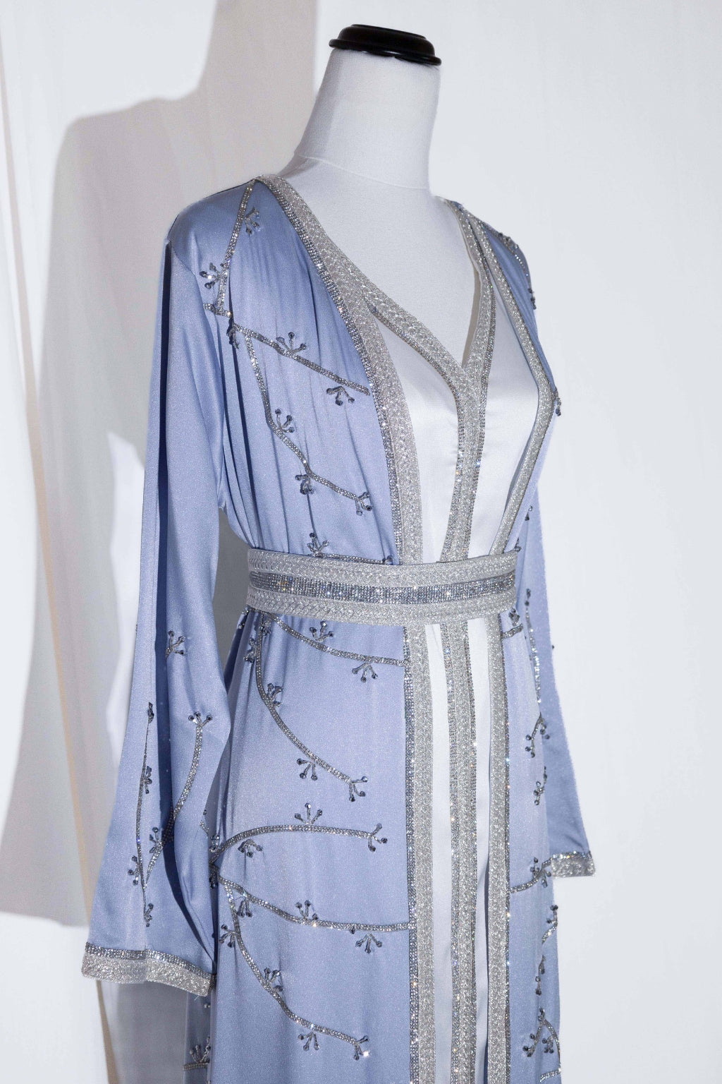 Blue Abaya Kaftan