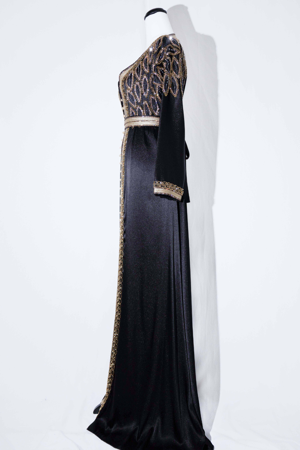 Black Abaya Kaftan