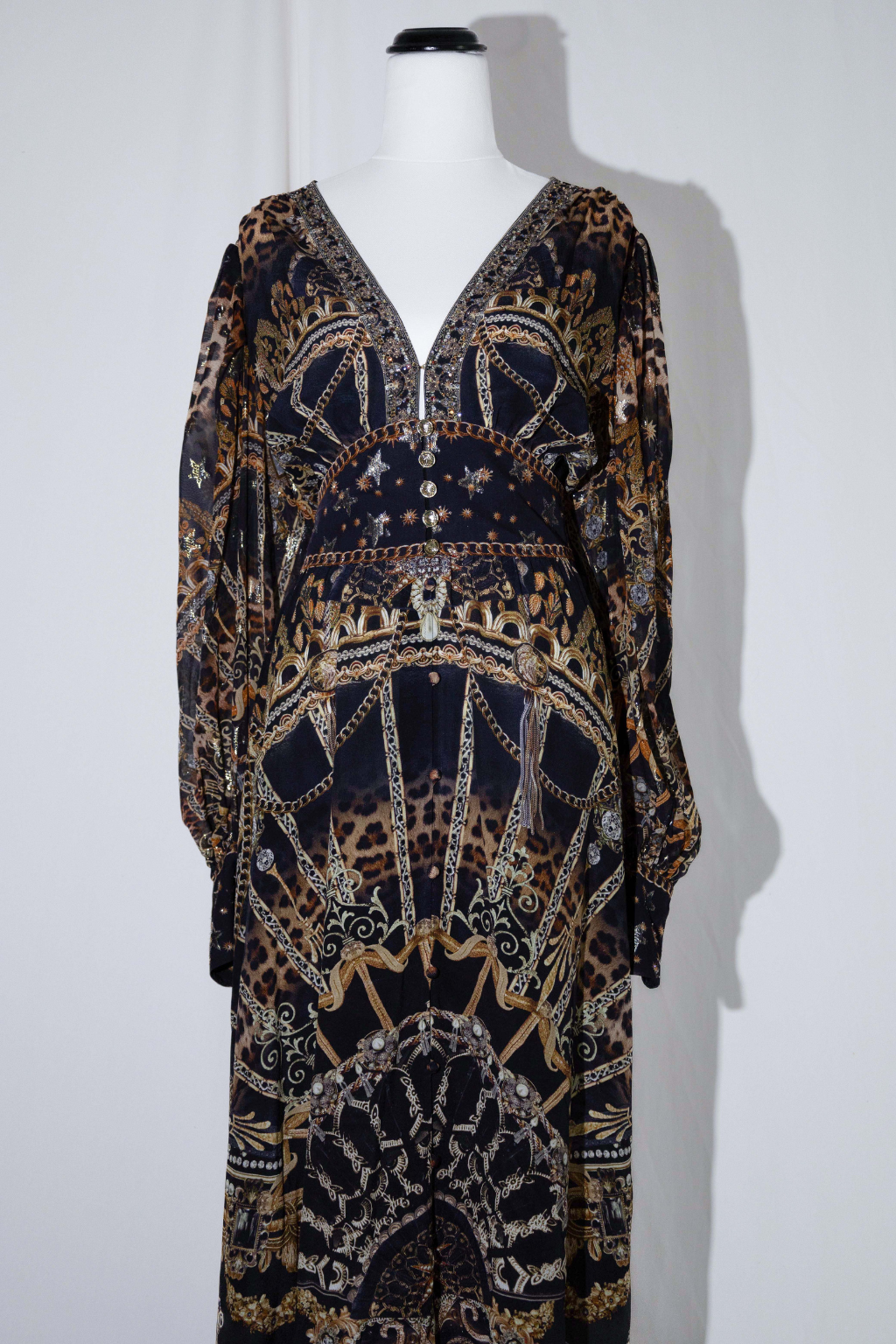 Black & Gold Camilla Kaftan