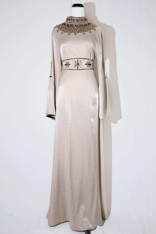 Beige Abaya Kaftan