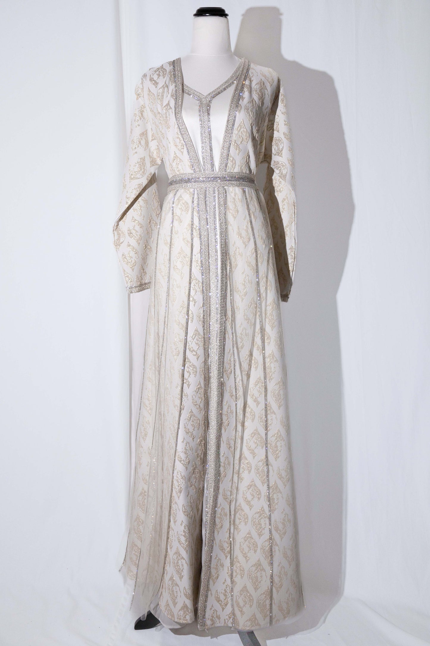 White Kaftan Dress