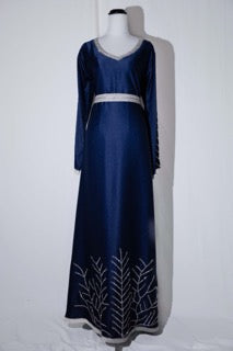 Navy Abaya Kaftan