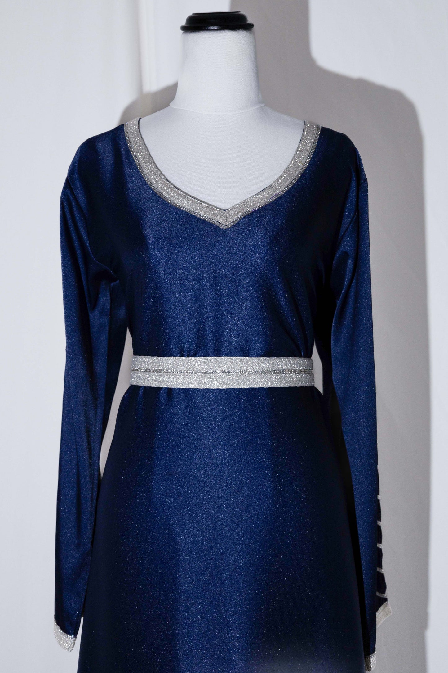 Navy Abaya Kaftan