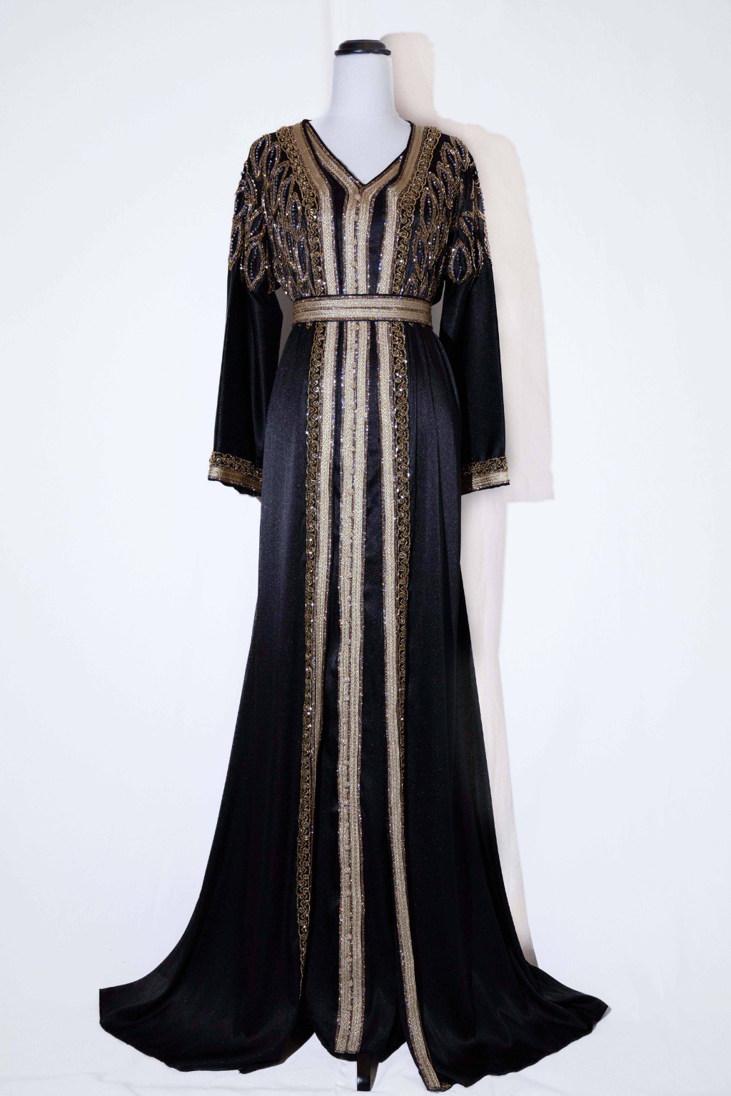 Black Abaya Kaftan